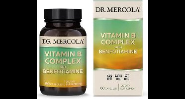Dr. Mercola - Vitamin B Complex with Benfotiamine - 60 capsules