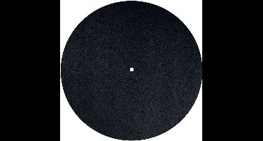 Dynavox Platenspeler draaitafelmat vilt zwart