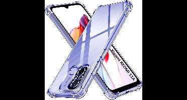 Hoesje voor Xiaomi Redmi 11A backcover Shockproof siliconen Transparant