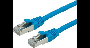 VALUE Patchkabel Cat.6 (Class E) S/FTP (PiMF), LS0H, blauw, 5 m