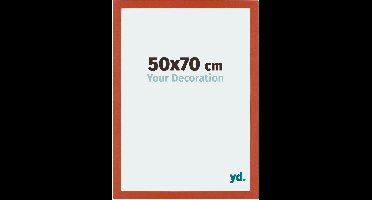 Your Decoration - Fotolijst 50x70 cm - MDF - Oranje - Mura