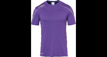 Uhlsport Stream 22 Shirt Korte Mouw Kinderen - Paars / Wit | Maat: 128