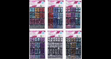 Diamanten Stickers, 120st.