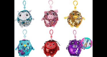 Shimmeez Knuffel Sleutelhanger 10 cm Assorti