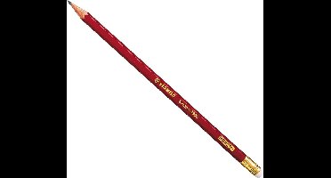 STABILO Swano 4906 - Grafietpotlood - Hardheid HB + Gum - Per Sstuk