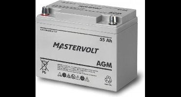 Mastervolt AGM Battery 12/55Ah 257x132x200mm 17kg