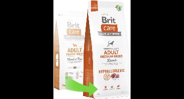 Brit care adult medium breed lam en rijst 12kg
