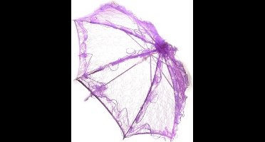 Bydemeyer paraplu paars klein scherm 65 cm.