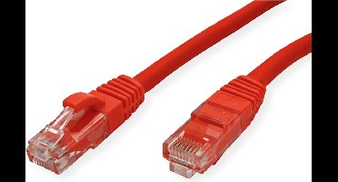 VALUE UTP Cat.6 (Class E) patchkabel, LS0H, rood, 2 m