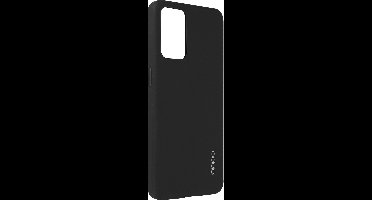 OPPO, Hoesje voor Oppo Reno6 in Silicone Soft Touch Antikras, Zwart