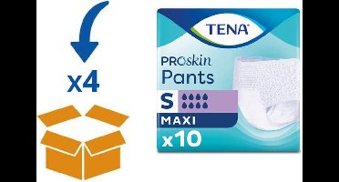 Tena Pants Maxi Small - 4 pakken van 10 stuks