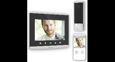 Extel 720324 Complete set voor Video-deurintercom WiFi Grijs, Zwart