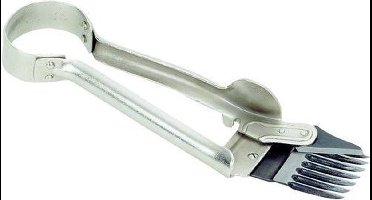 Excellent Schapenwolschaar - Scheer schaar - Scheermes dieren - Scheerapparaat - Zilver - 25,5cm