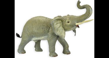 EEN BRONZEN BEELD VAN EEN OLIFANT