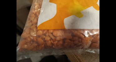 Beeztees aquariumgrind glamour oranje 6-9 mm 1 KG