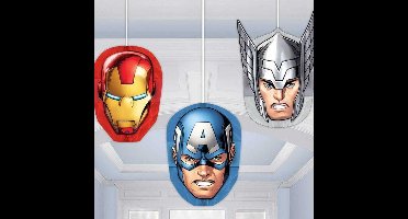Avengers Assemble honeycomb hangdecoratie 3 st.