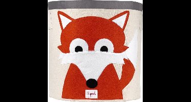 3 Sprouts - Storage Bin - Orange Fox /Furniture /Orange Fox