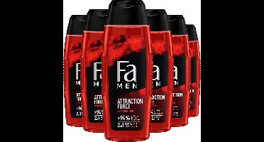 Fa Men - Attraction Force - Douchegel - Voordeelverpakking - 6 x 250 ml