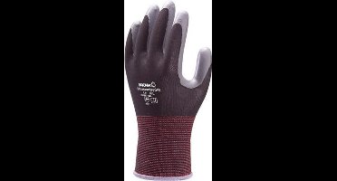 Showa 370 B Nitrile Werkhandschoenen Met Grijze Palm   - Maat L - Nitril Handschoenen