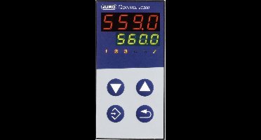 Jumo Quantrol LC100 Temperatuurregelaar L, J, T, K, E, N, S, R, Pt100, Pt1000, KTY Relais 3 A (b x h) 48 mm x 48 mm