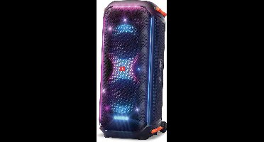 JBL PartyBox 710 - 800W Party Speaker met Lichtshow - Krachtige Bluetooth Speaker - DJ & Microfoon Aansluiting - IPX4 Waterdicht- Feest Luidspreker - Zwart