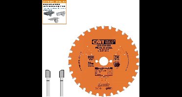 CMT Cirkelzaag HW 160x20x2 Z30 Ferro- en non-ferro metalen, sandwich panelen
