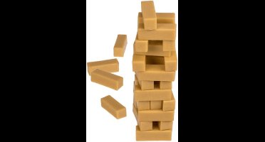 mini spel Toren Bouwen behendigheidsspel in blik reisspel