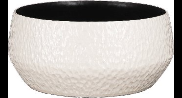 Mica Decorations Morris Schaal - 29x29x13 cm - Keramiek - Wit
