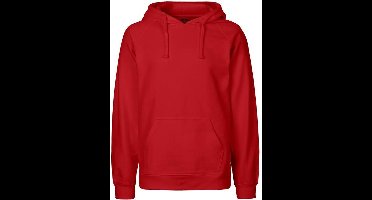Neutral - Hoodie - Rood - 100% Biologisch Katoen - S