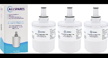 AllSpares Waterfilter (3x) voor koelkast geschikt voor DA29-00003F / HAFIN2