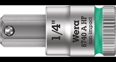Wera 8740 A 05003388001 Inbus Dopsleutelinzetstuk 1/4 1/4 (6.3 mm)