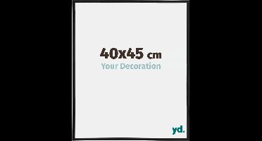 Your Decoration - Fotolijst 40x45 cm - Kunststof - Zwart Mat - Annecy