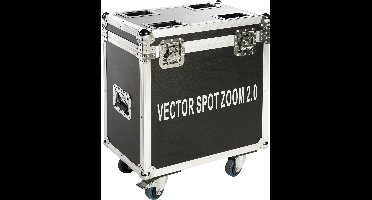lightmaXX TOUR CASE 2x Spot Zoom 2.0 - Voor moving heads