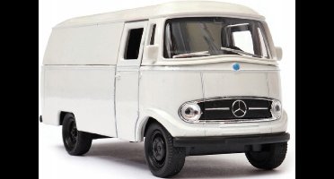 Mercedes-Benz L319 Panel Van (Wit) (11 cm) 1/34 Welly Nex {Modelauto - Schaalmodel - Modelauto - Miniatuurauto - Miniatuur autos}