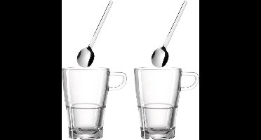 Latte Macchiato Glas Leonardo Senso (6-delig)