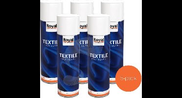 Textile protector - Textiel beschermer - Textiel spray - 5 pack 5 x 500 ml - royal furniture care