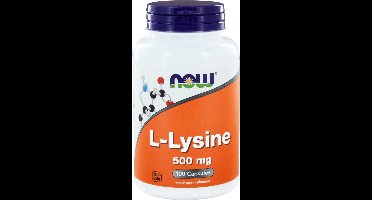 Now L-Lysine 500 mg Capsules 100 st