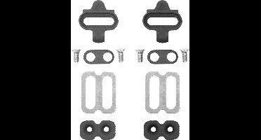 Amigo Fiets Schoenplaatjes Set - Zwart - Lichtgewicht en Duurzaam