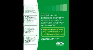 APC Uitgebreide garantie, Easy UPS SMV SMVS, niveau 03, 1 jaar