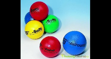 Zachte Volley Schuimbal : 16 cm - Playball grote veerkracht
