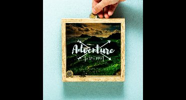 Houten Spaarpot - Adventure Awaits van OOTB