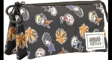 Naruto Shippuden Wind triple pencil case