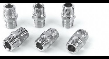 Verloopnippel 1/4"- 1/4"