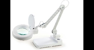 HBM Verstelbare Loupelamp met LED verlichting, Tafelmodel