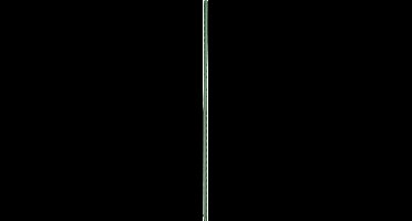 8x stuks plantenstokken / tonkinstokken donkergroen 90 cm - metaal - diameter 8 mm - plantensteunen / plantstokken