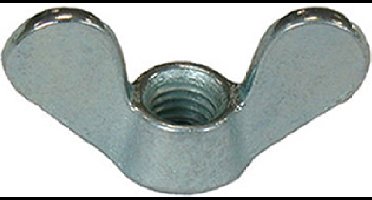 Hoenderdaal Vleugelmoer vz M8 DIN315