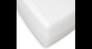 Briljant Baby Hoeslaken voor een Boxmatras - 75x95 - Wit - Jersey