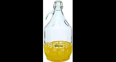 Gistingsfles 5 L met beugeldop en mand - fermentatiefles - vergistingsfles
