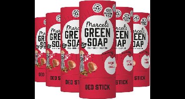 Marcel's Green Soap Deo Stick - Argan & Oudh - 6 x 40 gram