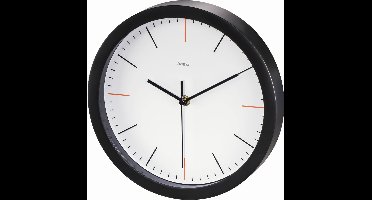 Hama Wandklok "MaxR", Ø 25 cm, geluidsarm, wit
